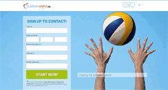 Desktop Screenshot of celibataire-sportif.com